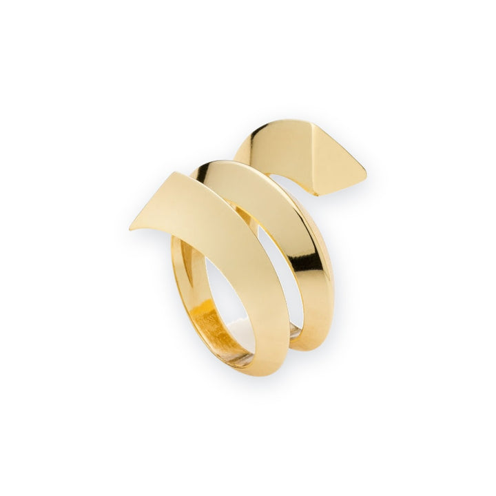 Apogeo Triple Spiral Ring