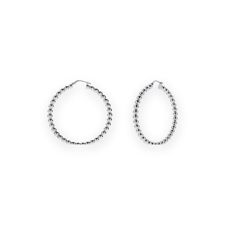 Bolle Beaded Statement Hoops