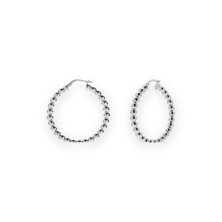 Bolle Beaded Hoops