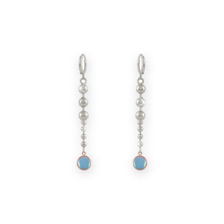 Bollicine Aqua Drop Earrings