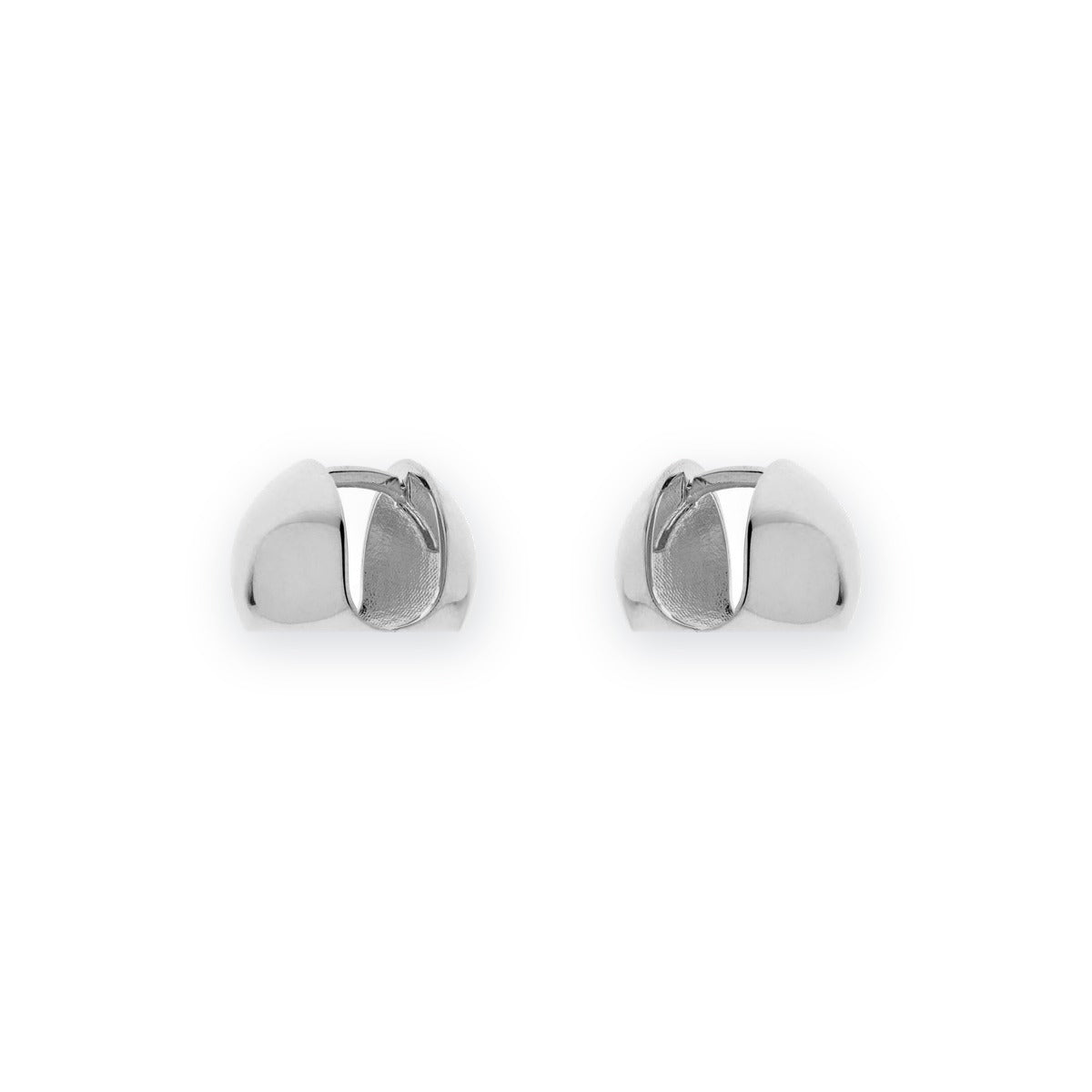 Boule Dome Hoop Earrings