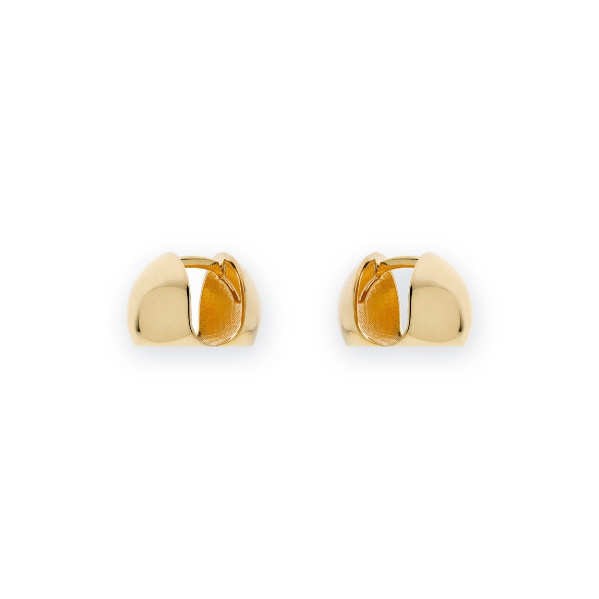 Boule Dome Hoop Earrings