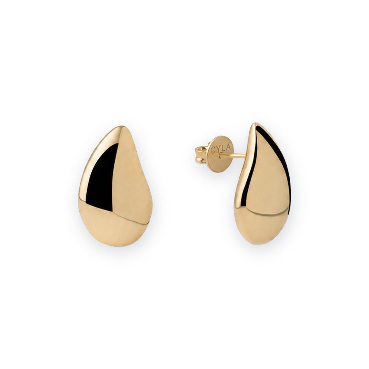 Boule Teardrop Stud Earrings