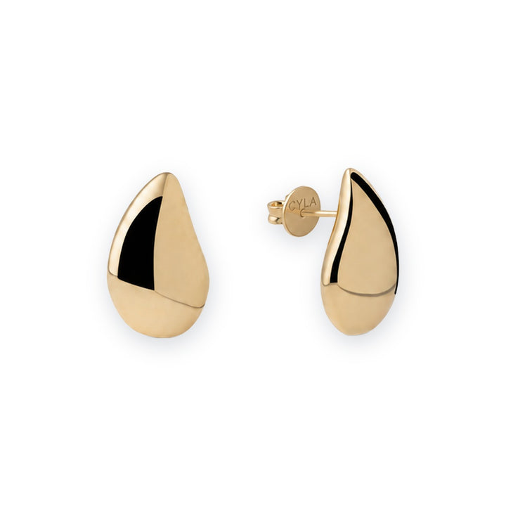 Boule Teardrop Stud Earrings