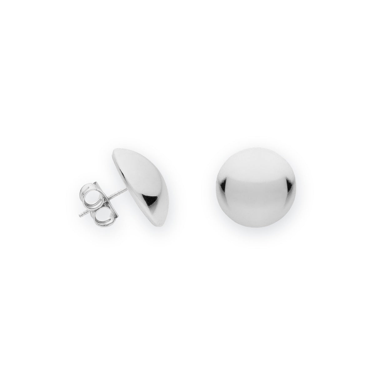 Classica Button Earrings