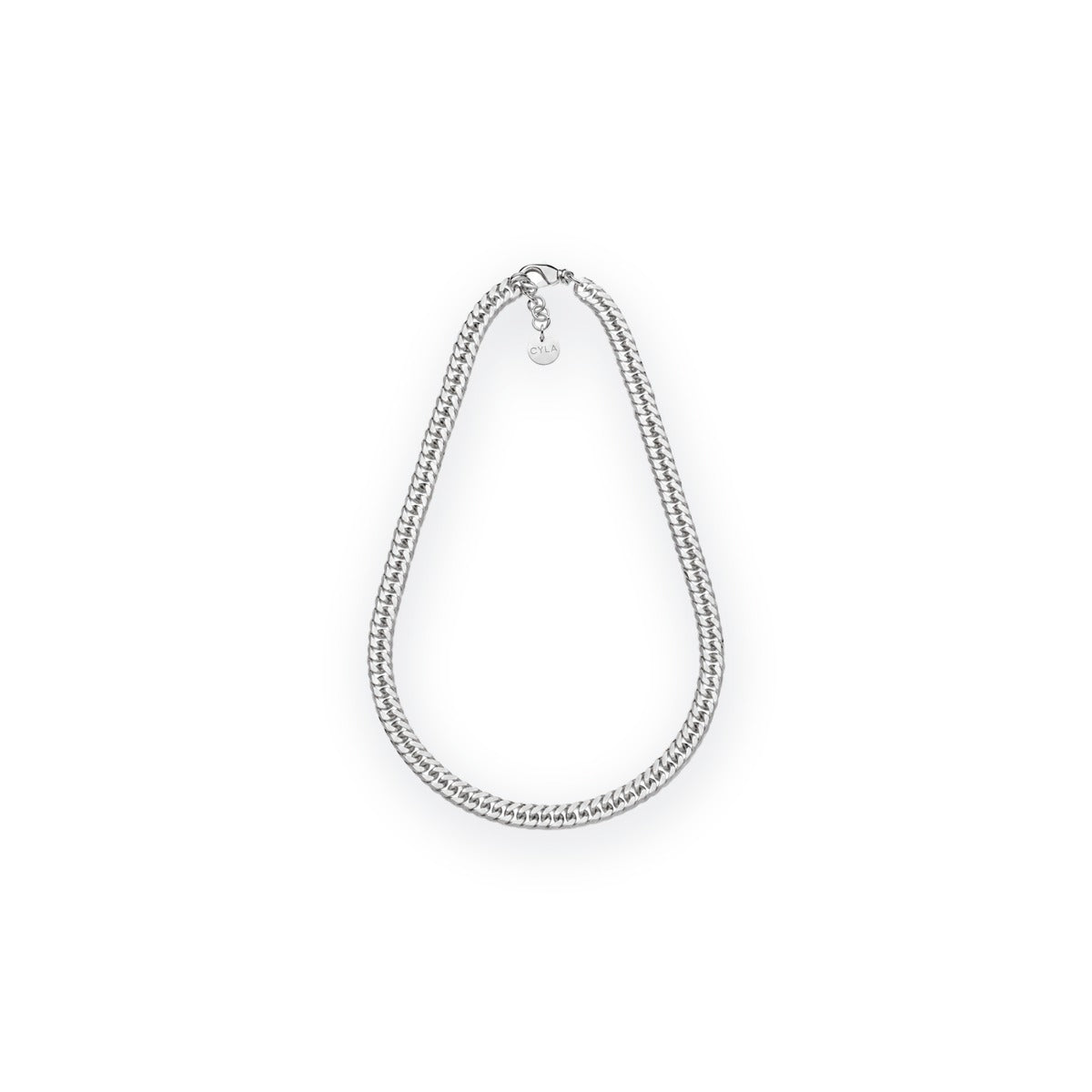 Classica Double Curb Chain Necklace