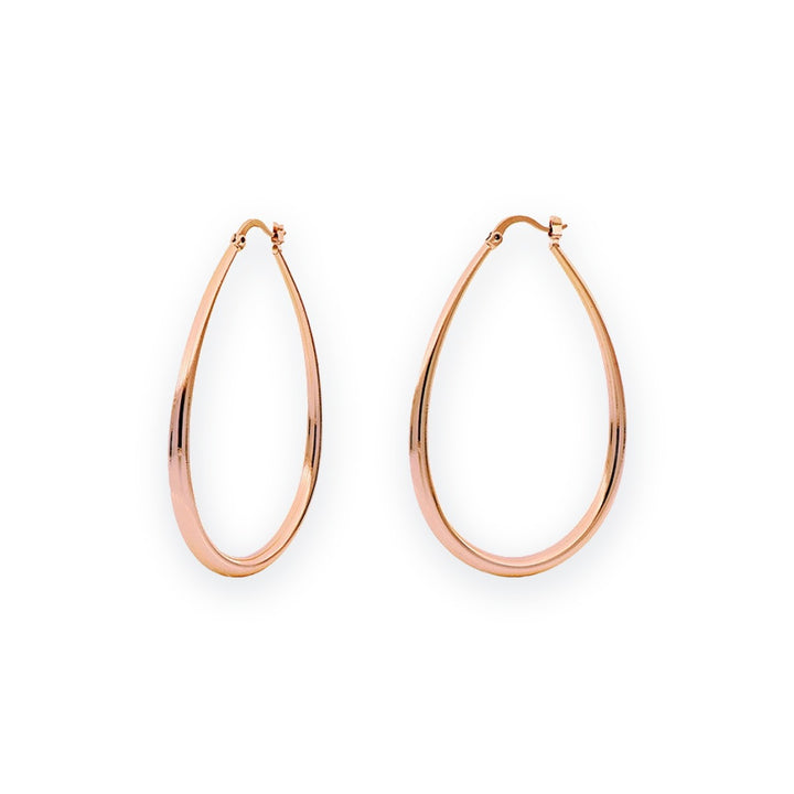 Classica Teardrop Hoop Earrings