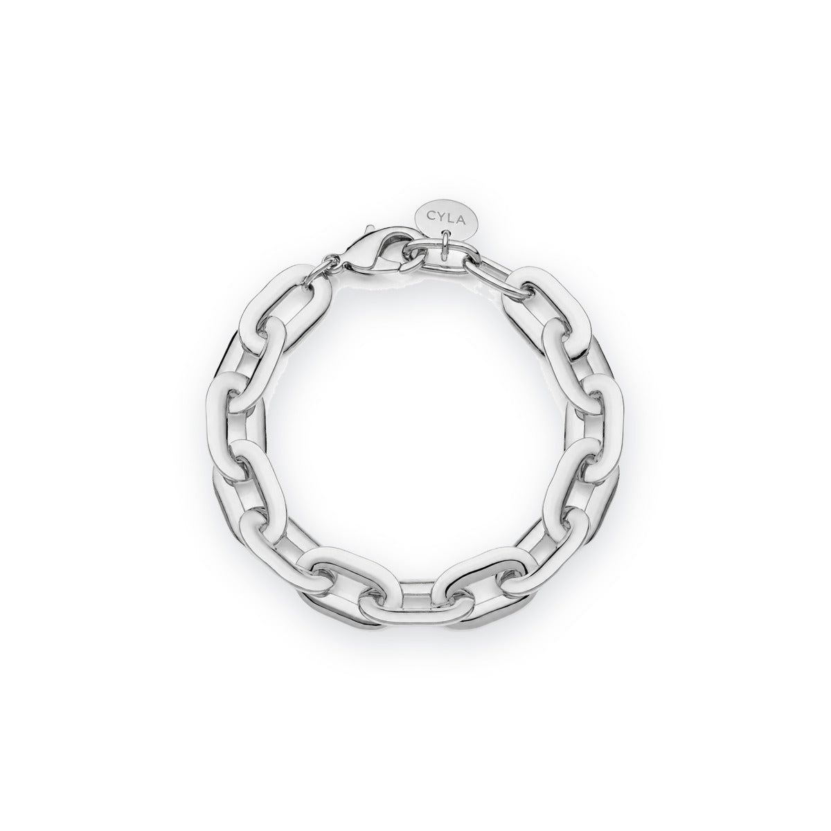 Classica Flat Oval Chain Bracelet