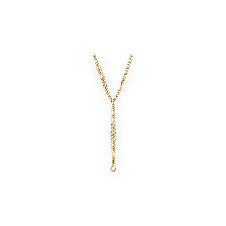 Classica Gourmette Lariat Necklace