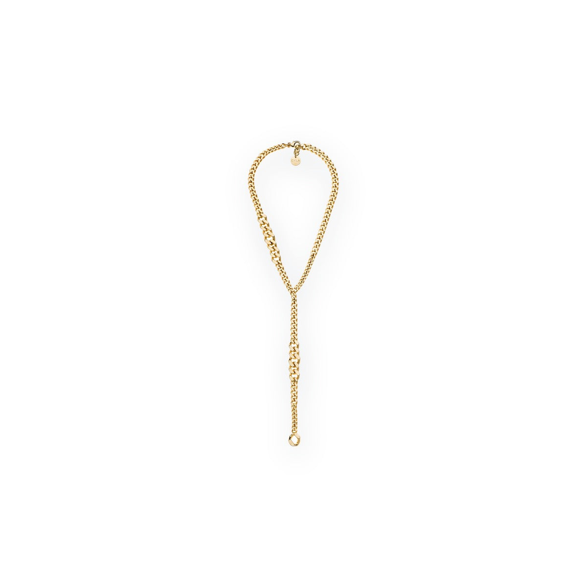 Classica Gourmette Lariat Necklace