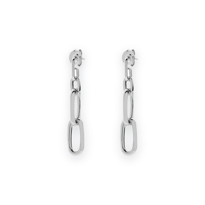 Classica Paper Clip Drop Earrings