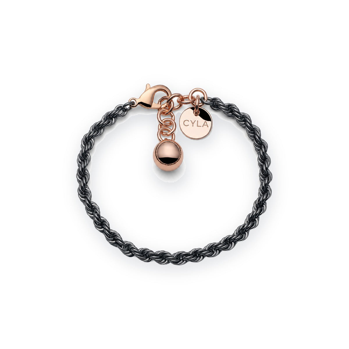 Classica Rope Chain Bracelet with Ball Charm