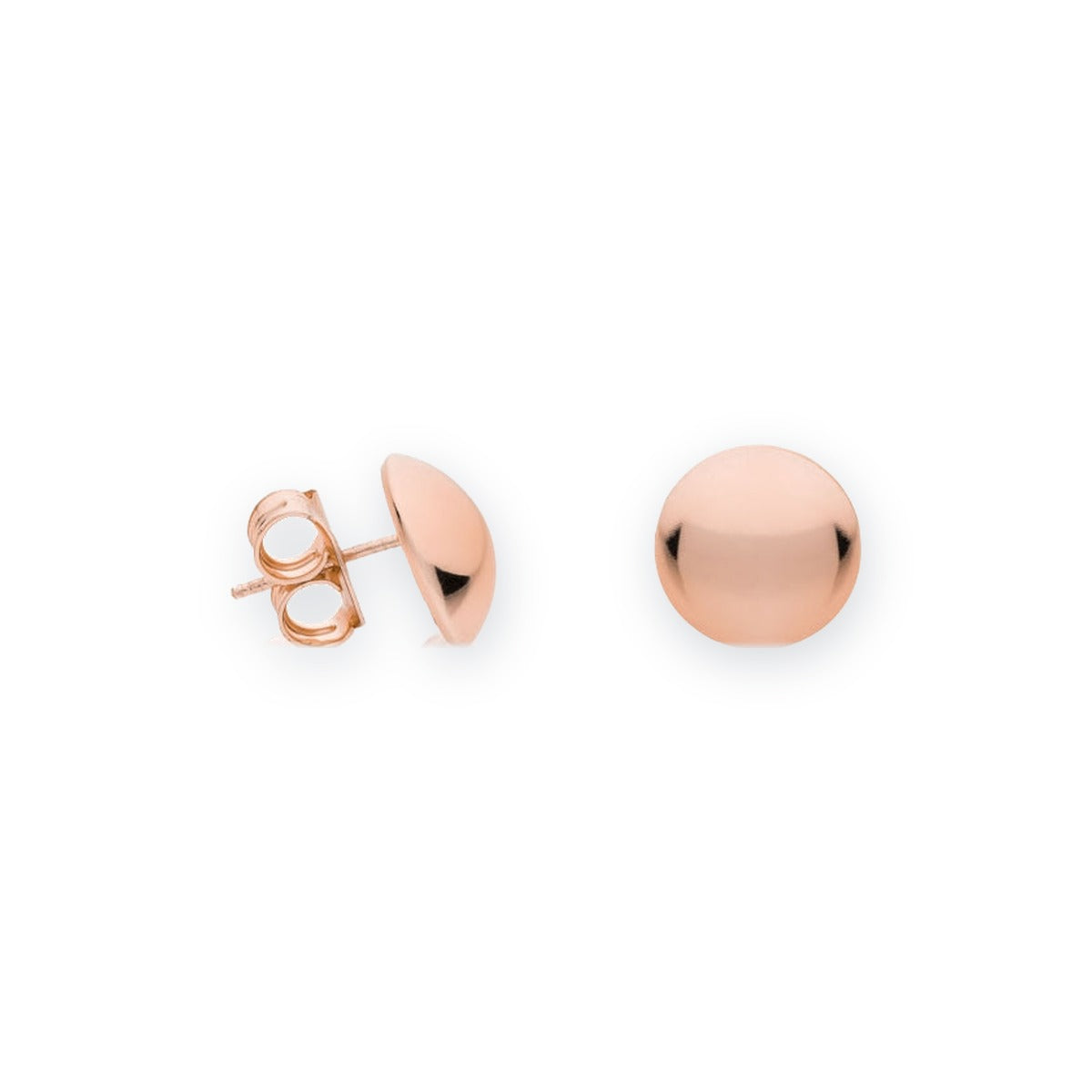 Classica Small Button Earrings