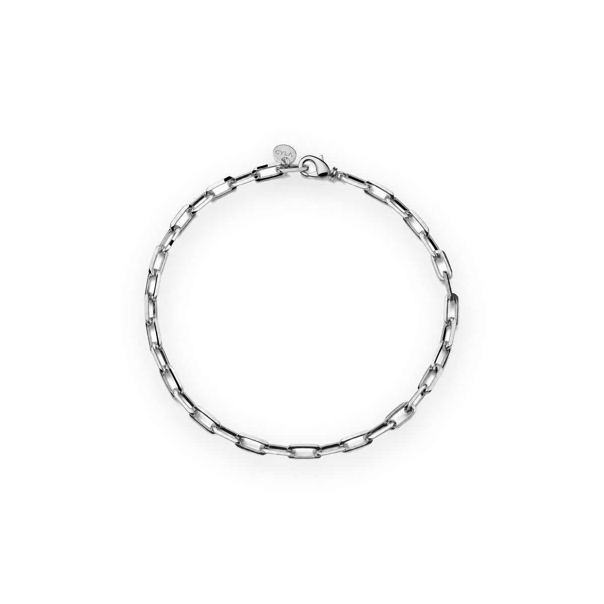 Classica Square Wire Chain Necklace