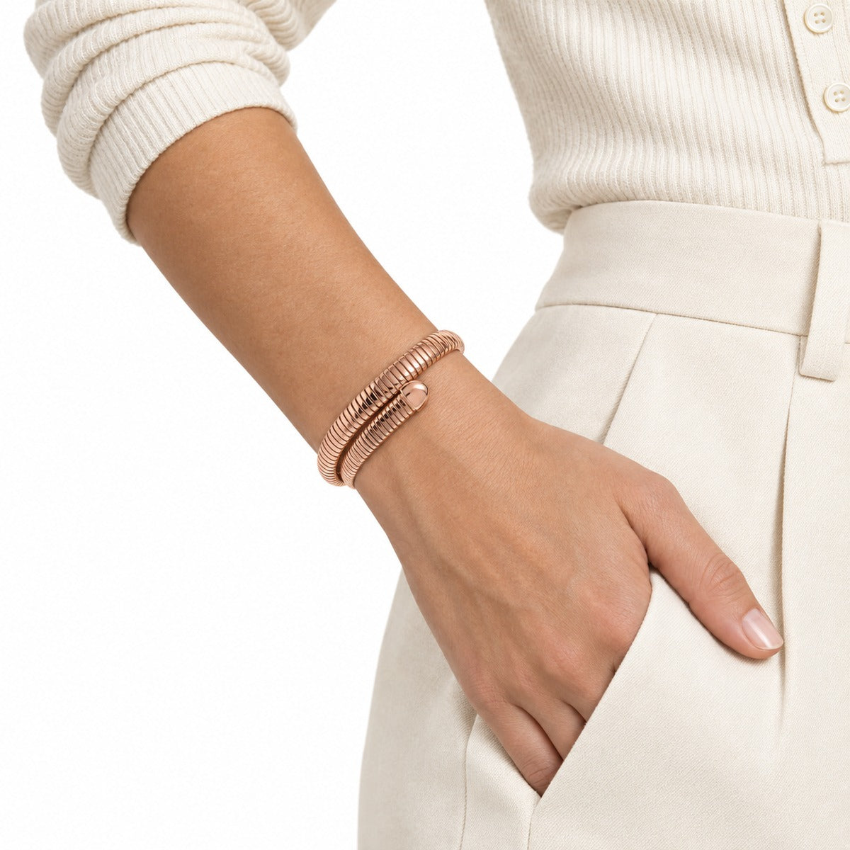 Classica Tubogas Contrarié Bracelet on model