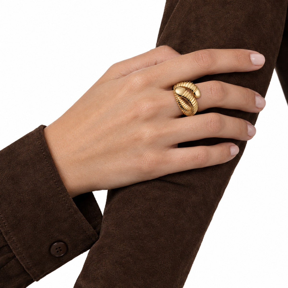 Classica Tubogas Contrarié Ring on model