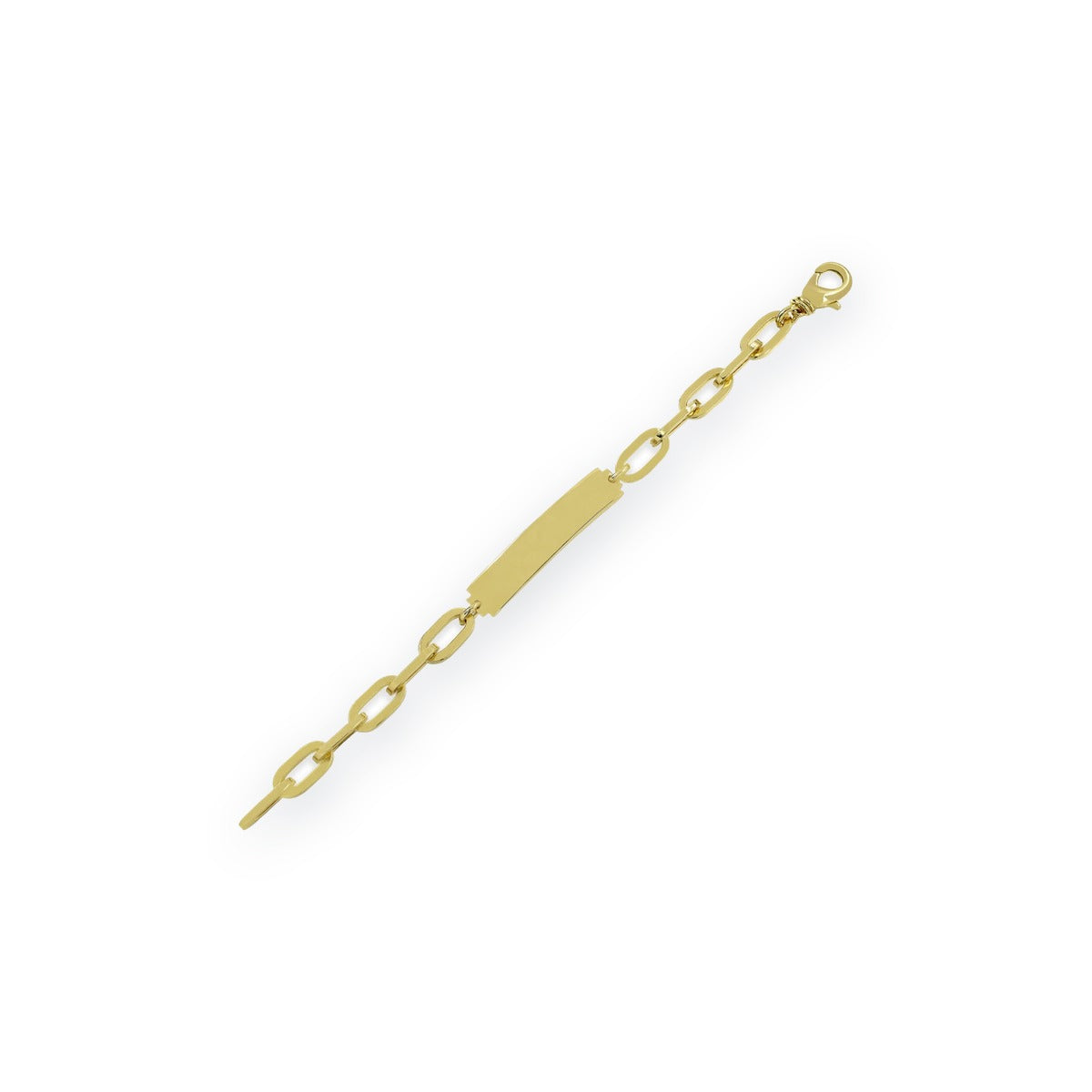 Men's Cable Chain ID Bracelet