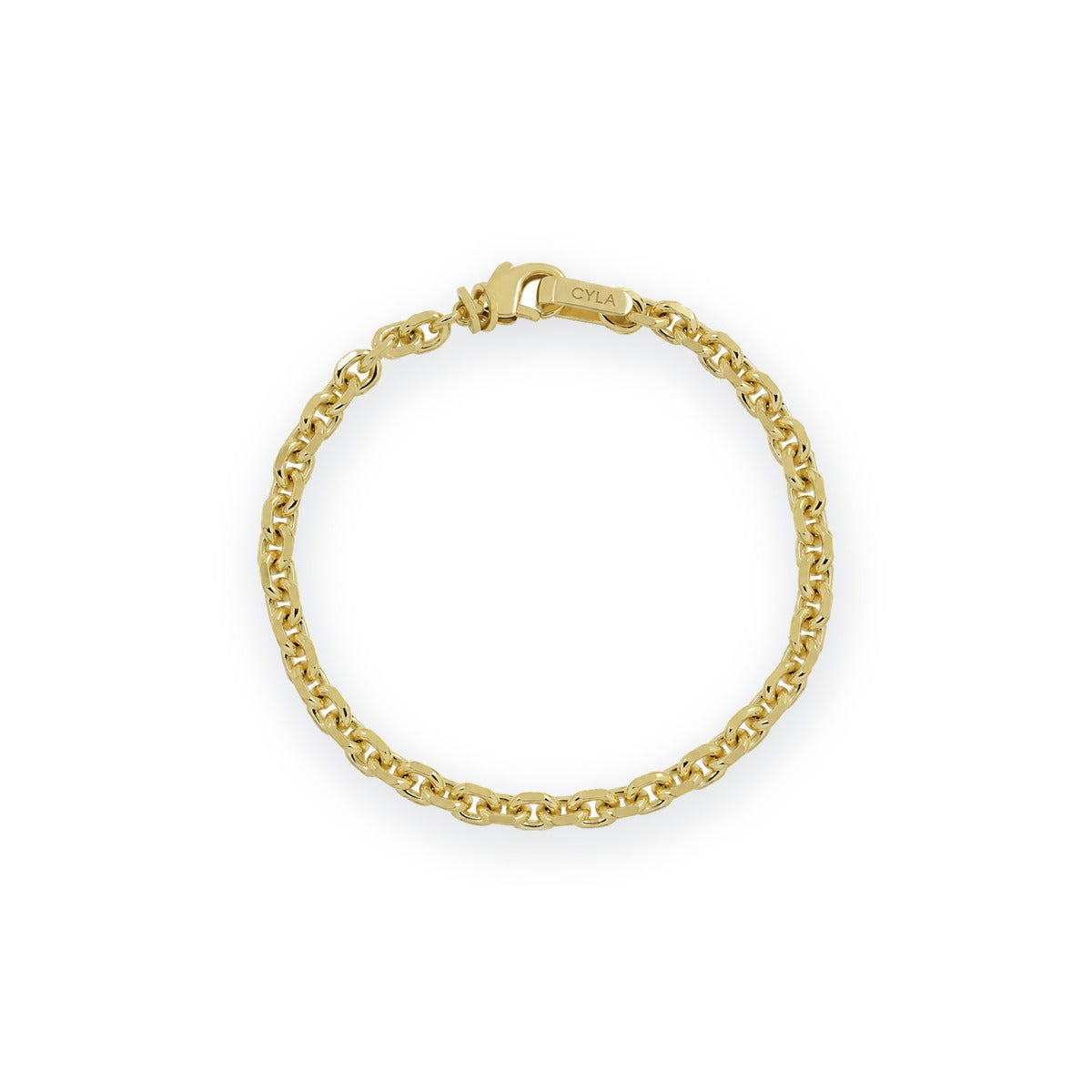 Men's Oval Link Bracelet